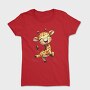 Funny Giraffe Jump, Tricou Femei