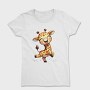 Funny Giraffe Jump, Tricou Femei