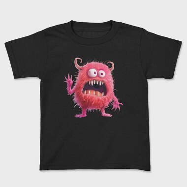 Funny Monster Pink, Tricou Copii