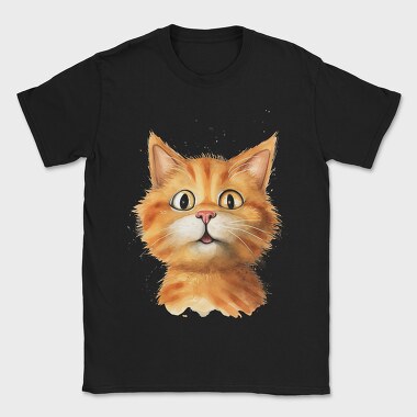 Funny Cat Face, Tricou Barbati (Unisex)