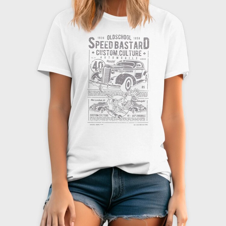Speed Bastard, Tricou Barbati (Unisex)
