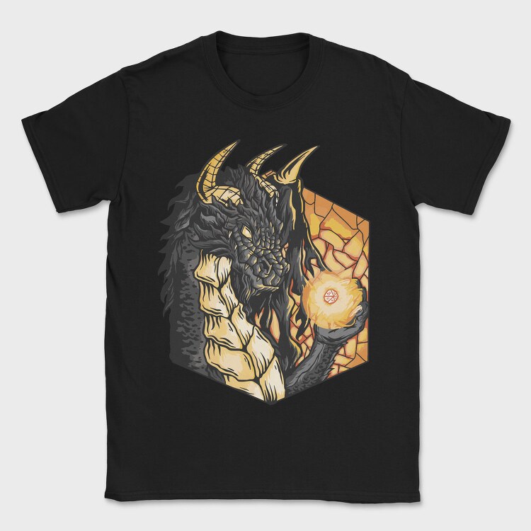 Tricou Barbati (Unisex) Imprimat digital direct in tesatura, bumbac premium 100%.