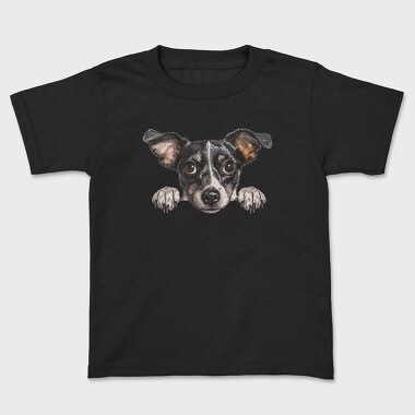Japanese Terrier Peeking, Tricou Copii
