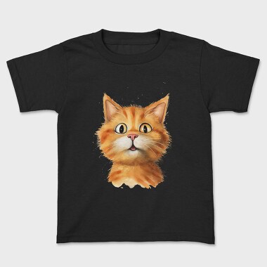 Funny Cat Face, Tricou Copii