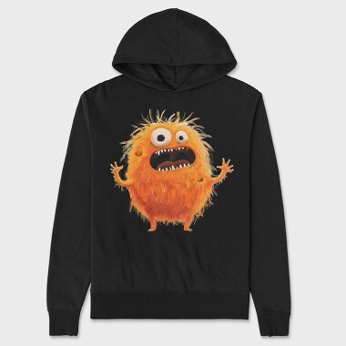 Furry Monster Roar, Hanorac Oversize Barbati (Unisex)