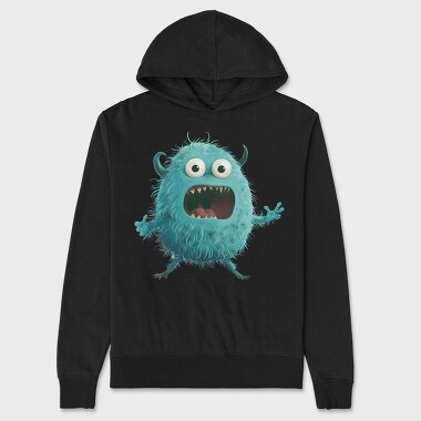 Funny Monster Roar, Hanorac Oversize Barbati (Unisex)