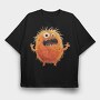 Furry Monster Roar, Tricou Oversize Barbati (Unisex)