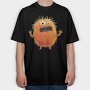 Furry Monster Roar, Tricou Oversize Barbati (Unisex)