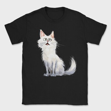 Furry Persian Sitting, Tricou Barbati (Unisex)