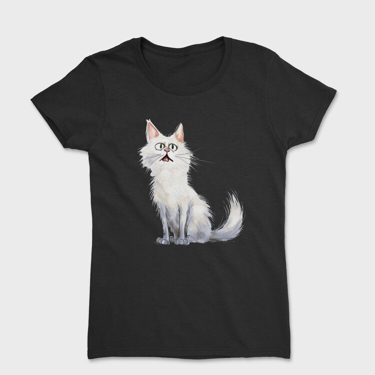 Furry Persian Sitting, Tricou Femei