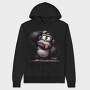 Funny Gorilla Face, Hanorac Oversize Barbati (Unisex)
