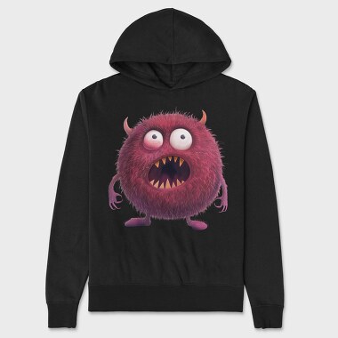 Funny Monster Scream, Hanorac Oversize Barbati (Unisex)