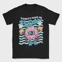Donuts Make Me Float, Tricou Barbati (Unisex)