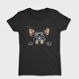 Lancashire Heeler Peeking Face, Tricou Femei