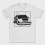 Drifting Car Draw, Tricou Barbati (Unisex)