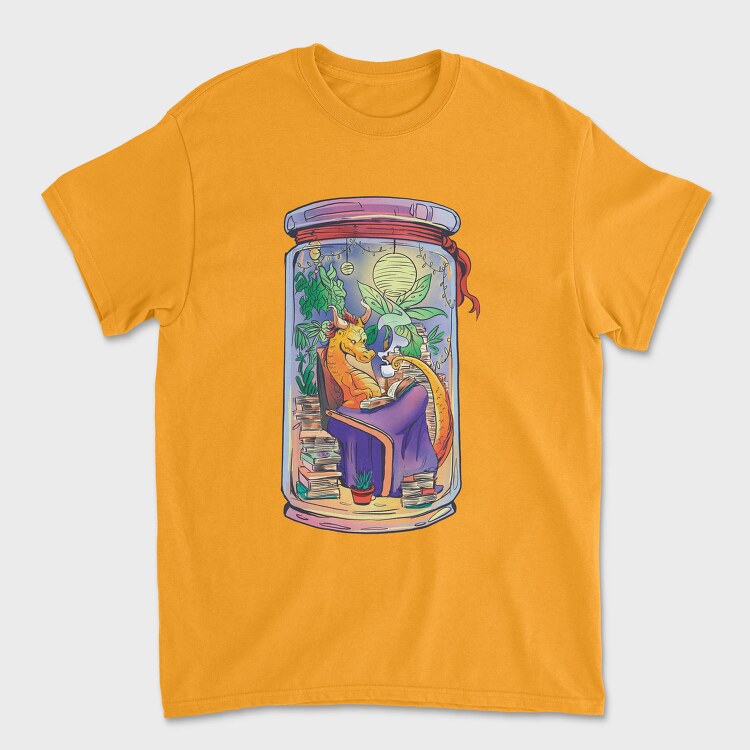 Dragon Jar Chill Book, Tricou Barbati (Unisex)