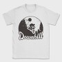 Downhill Monochrome, Tricou Barbati (Unisex)