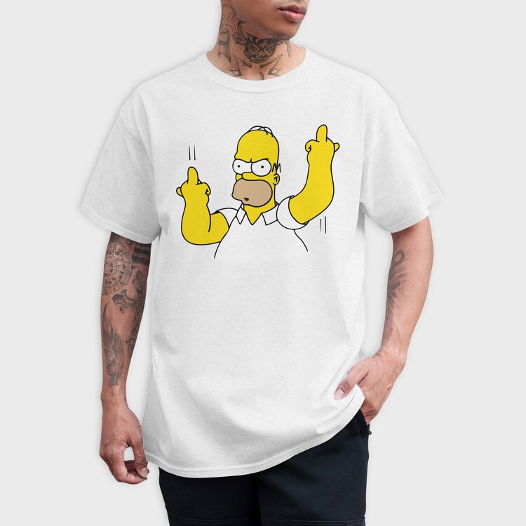 The Simpsons 17, Tricou Barbati (Unisex)