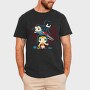 Batman Superman Wonder Woman Comics, Tricou Barbati (Unisex)