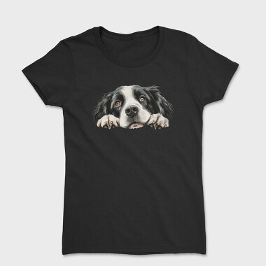 Landseer Peeking Face, Tricou Femei