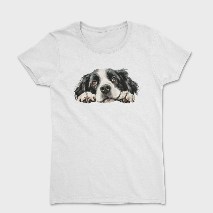 Landseer Peeking Face, Tricou Femei