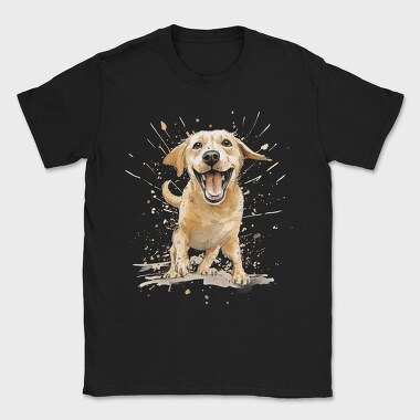 Labrador Retriever Smile, Tricou Barbati (Unisex)
