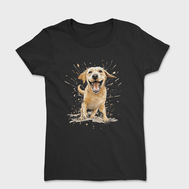Labrador Retriever Smile, Tricou Femei