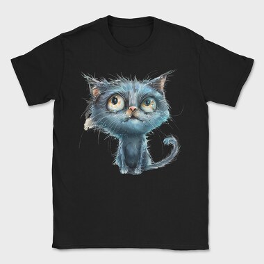Kitten Curious Face, Tricou Barbati (Unisex)