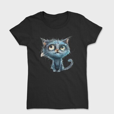 Kitten Curious Face, Tricou Femei