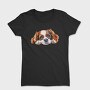 Kooiker Hond Peeking Face, Tricou Femei