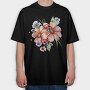 Ladybug Flowers Sublimation, Tricou Oversize Barbati (Unisex)