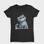 Kitten Pensive Eyes, Tricou Femei