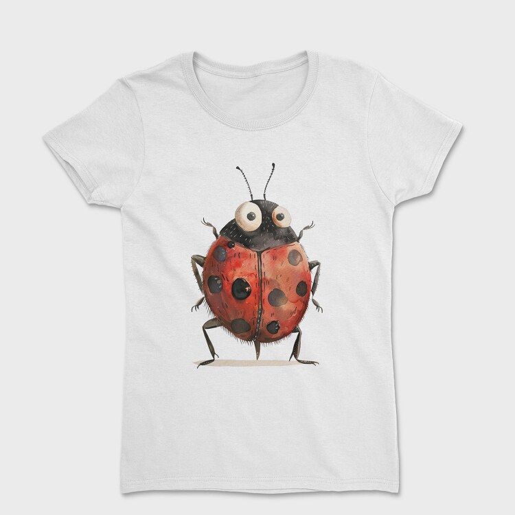 Ladybug Giant Eyes, Tricou Femei