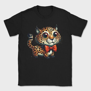 Leopard Glasses Smile, Tricou Barbati (Unisex)