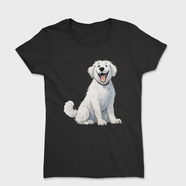 Kuvasz Smiling Face, Tricou Femei