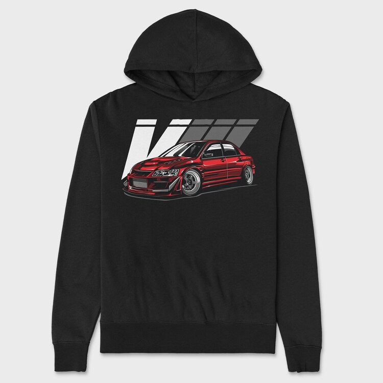 LANCER EVO VIII, Hanorac Oversize Barbati (Unisex)