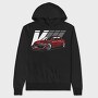 LANCER EVO VIII, Hanorac Oversize Barbati (Unisex)