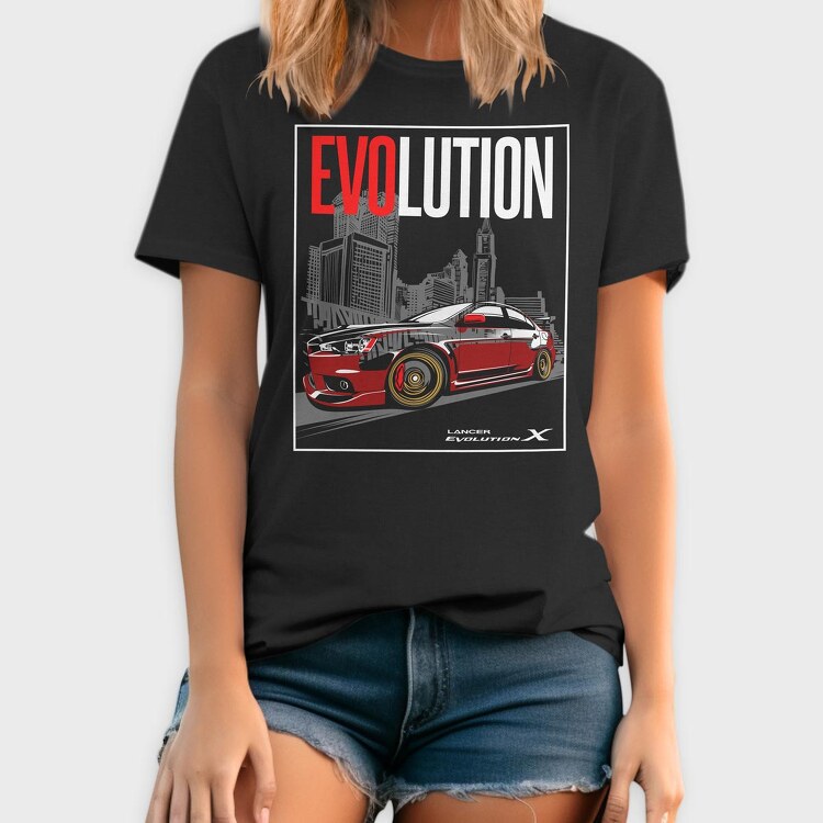 Lancer Evo X 2, Tricou Barbati (Unisex)