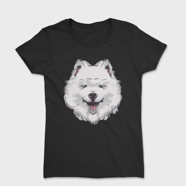 Dog Samoyed, Tricou Femei