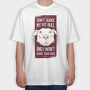 Dont Judge My Pitbull, Tricou Oversize Barbati (Unisex)