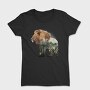 Lion Forest Silhouette, Tricou Femei