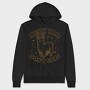 Messy Hair Lama, Hanorac Oversize Barbati (Unisex)