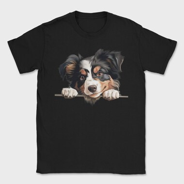Miniature American Shepherd, Tricou Barbati (Unisex)