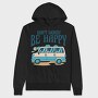 Dont Worry Be Happy, Hanorac Oversize Barbati (Unisex)