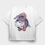 Donkey, Tricou Oversize Barbati (Unisex)