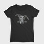 Lurcher Peeking Face, Tricou Femei