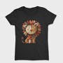 Lion Patchwork, Tricou Femei