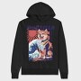 Dogzilla Retro Japanese, Hanorac Oversize Barbati (Unisex)