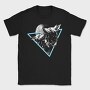 Dogs & Moon, Tricou Barbati (Unisex)