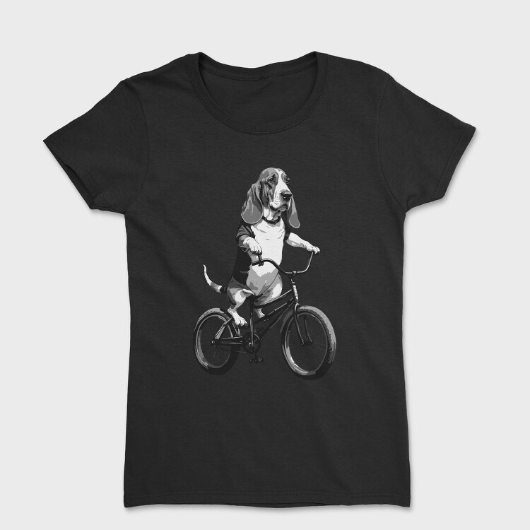 Dog on Bike, Tricou Femei